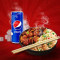 Veggie Fried Rice With Chicken Manchurian With Pepsi 330ml