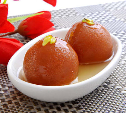 Hot Gulab Jamun (5 Pcs)