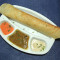 Cheese Onion Plain Dosa( Served With Sambar Chutney)