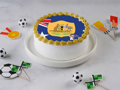 Australia Team Theme Photo Cake