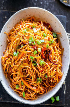 Veg Szechuan Noodle Bowl