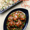 Fried Rice-Manchurian With Schezwan Sauce