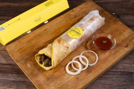 Guiltless Egg Double Mutton Shaami Kebab Roll