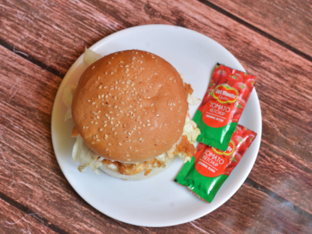 Veg Burger Coke (250 Ml)