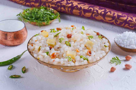 [Menos De 600 Calorías] Harina De Cuajada Sabudana Khichdi