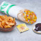 (1 Porciones) Super Saver Veg Cheesy Corn Salsa Wrap Meal Postre