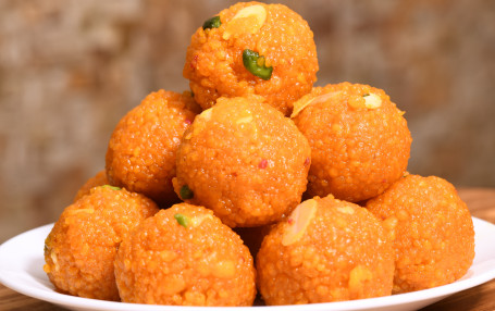 Kesaria Laddu 1 Pc