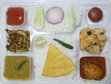 Egg Thali Box Pack