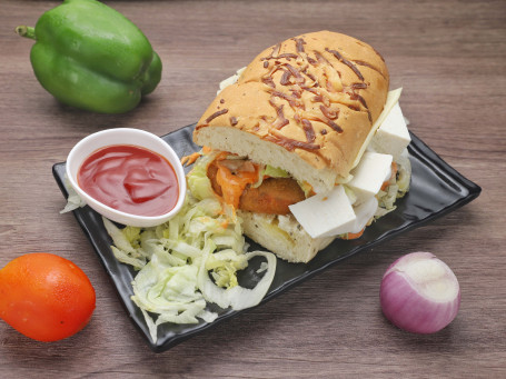 Sándwich Club Paneer Tikka