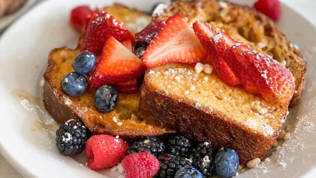 French Toast With Fruit And Nutella