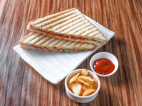 Veg Chicken Salami Sandwich