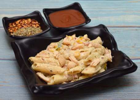 Chicken Italiano White Sauce Penne Pasta