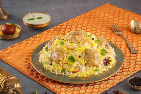 Bahaar-E-Afghani Murgh (Biryani Con 50 % De Pollo Cremoso Extra, Porciones -1-2)