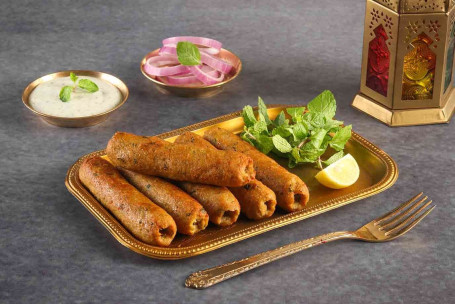 Murgh Seekh Kebab (Pollo Seekh Kebab) (6 Piezas)