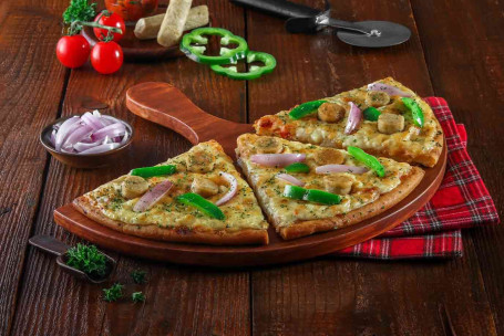 Semizza De Salchicha De Pollo Ahumada [Media Pizza]