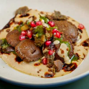 Trio Of Grains Papri Chaat