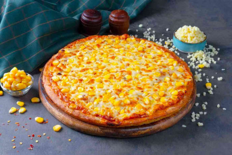 Pizza Explosión De Queso Y Maíz Con Queso [Mediana]