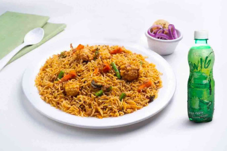 Hyderabadi Veg Biryani Value Meal (Serves 1)