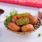 Aloo Pattice (5 Uds) Con Imli Chutney Y Cuajada