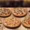 Party Combo 4 Variedades De Pizza Vegetariana Acompañamientos Postre