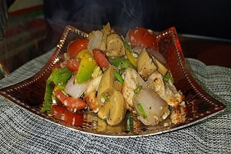 Roasted Chicken With Mushroom (8Pcs.