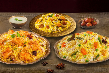 Royal Veg Biryani Combo Sirve 3-4)