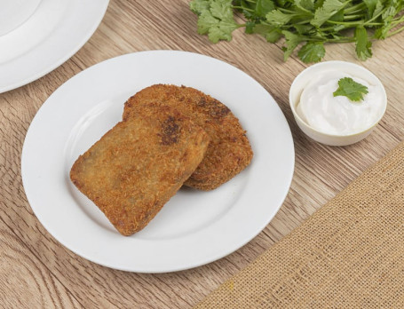 Murgi Mini Cutlet [2 Pcs] With Mayo Dip