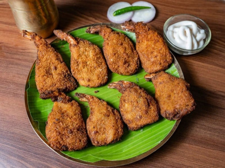 Prawn Mini Cutlet [8 Pcs] With Mayo Dip