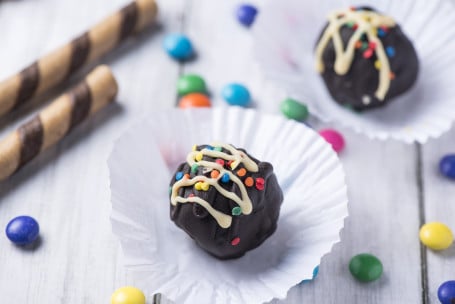 Chocolate Dough Balls With Mixed Nuts 4 Balls