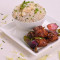 Chilli Chicken [3Pcs] With Egg Fried Rice