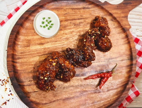 Honey Chilli Cajun Wings (6 Pcs)