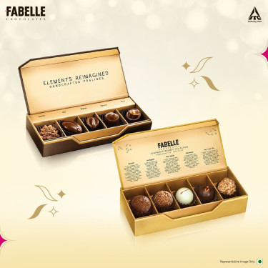 Elements Reimagined (5Pralines) Continents Dessert Collection(5 Truffle)