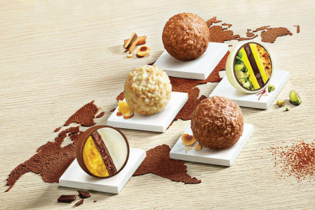 Continents Dessert Collection- 5 Chocolate Truffles Inspired By Global Desserts