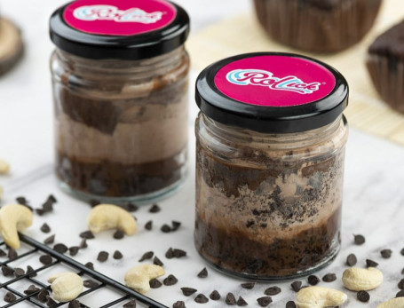 Nutty Chocolate Sundae Jar