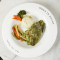 Grilled Bhetki- Sauteed Veggies Housemash