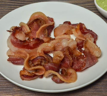 Smoked Fried Bacon