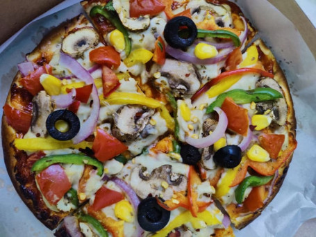 Cheesy Veggie Supreme Pizza