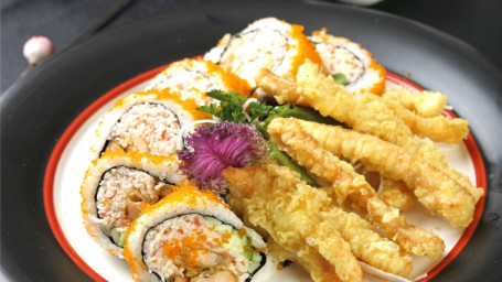 7. Salmon Tempura Roll