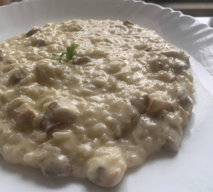 Creamy Garlic Parmesan Risotto