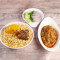 Special Chicken Biryani With Mutton Chap Salad