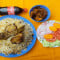 Chicken Biryani (1 Plate), Chicken Kosha (2 Pcs) And 1 Pc Coke/Thumsup (250 Ml)