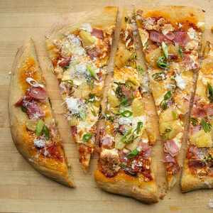 Pizza hawaiana