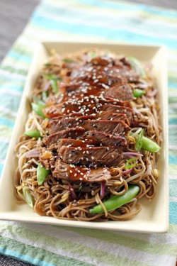 Teriyaki Soba (Sirloin Steak)