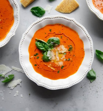 Non-Veg Tomato Basil Soup