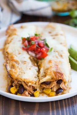 Enchiladas De Pollo