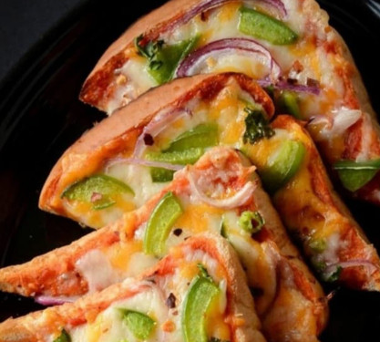Vegetable Bread Pizza Slice