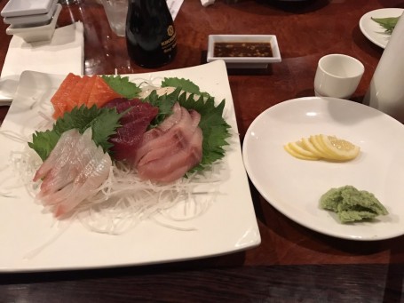 Sashimi de lujo