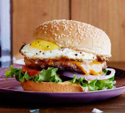 Cheese Double Egg Burger