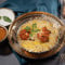 Biryani de pollo Lucknowi [deshuesado]