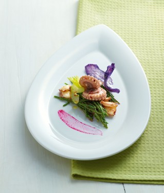 Salat Tintenfisch